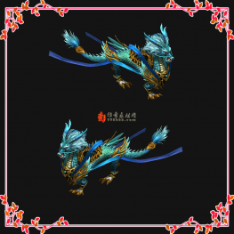 20251220-03传奇怪物素材四圣兽青龙素材世界BOSS素材