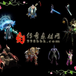 2022042104-传奇怪物素材一组